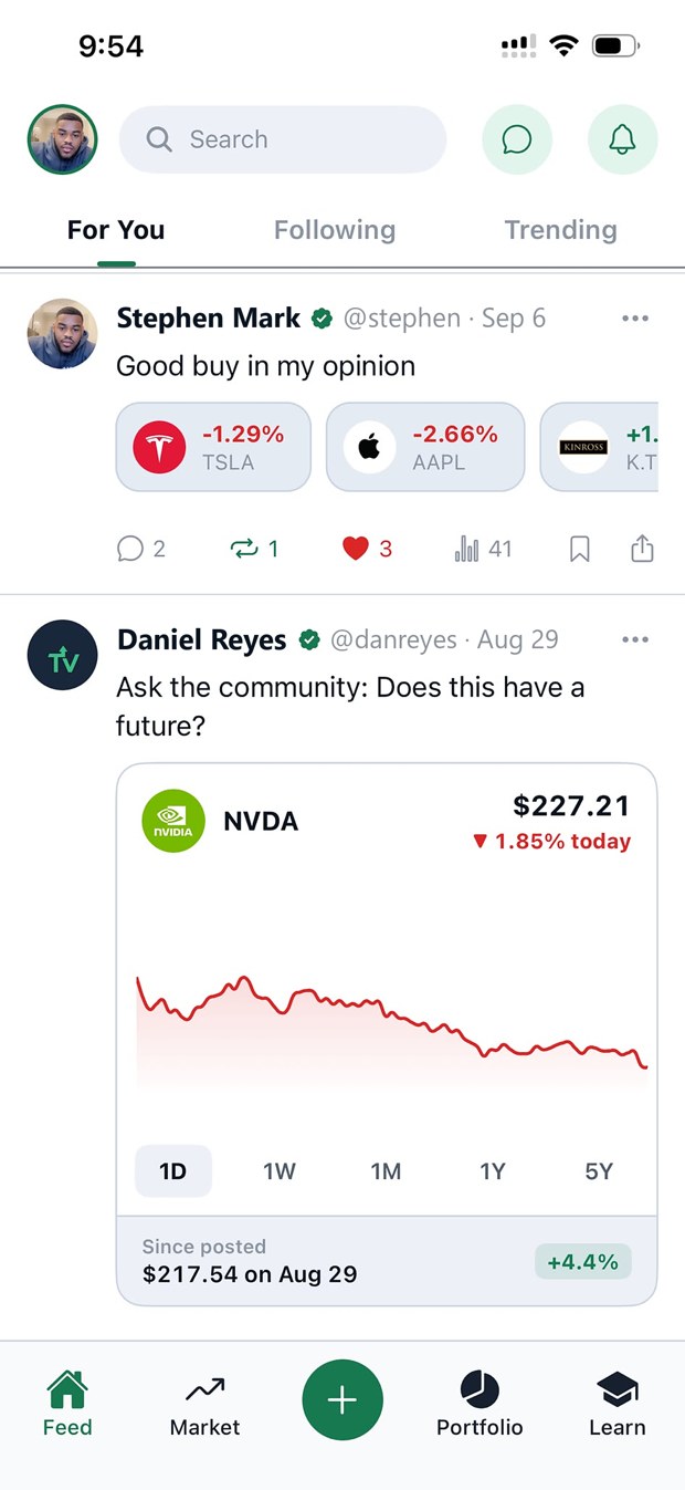 The TruVest feed